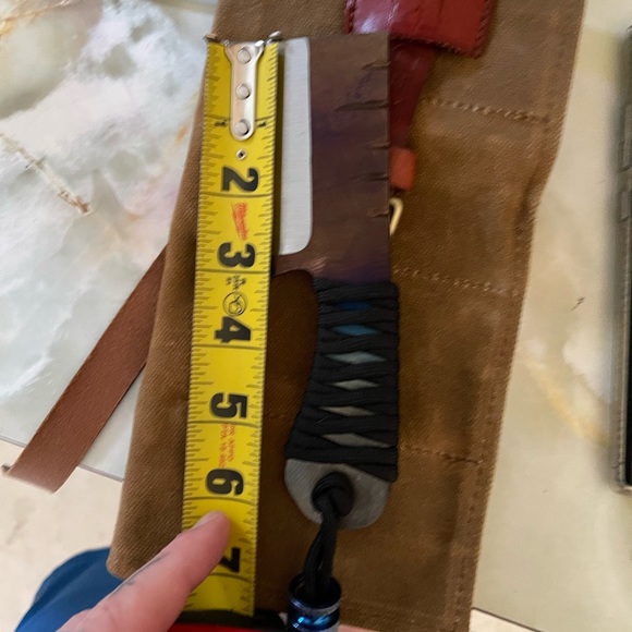 Mini custom cleaver knife - Picture 9 of 10